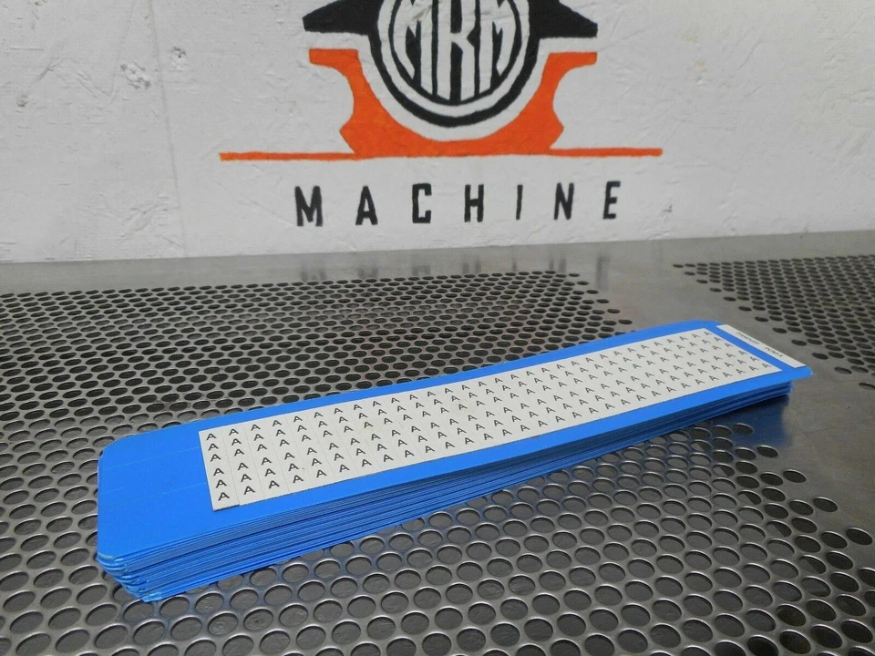 PANDUIT PCMCP-A-Z Printed Wire Marker Cards A-Z 1/4" New In Box - Image 3 of 3