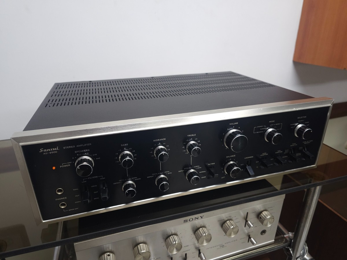 SANSUI AU-9500 ステレオアンプ Sansui AU-9500 Stereo Amplifier Recapped Operational | eBay