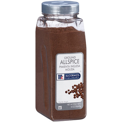 Ground Allspice, 16 Oz - One 16 Ounce Container of Allspice Seasoning, Features 