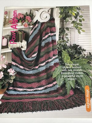 Pow Afghan Knitting Pattern House of White Birches