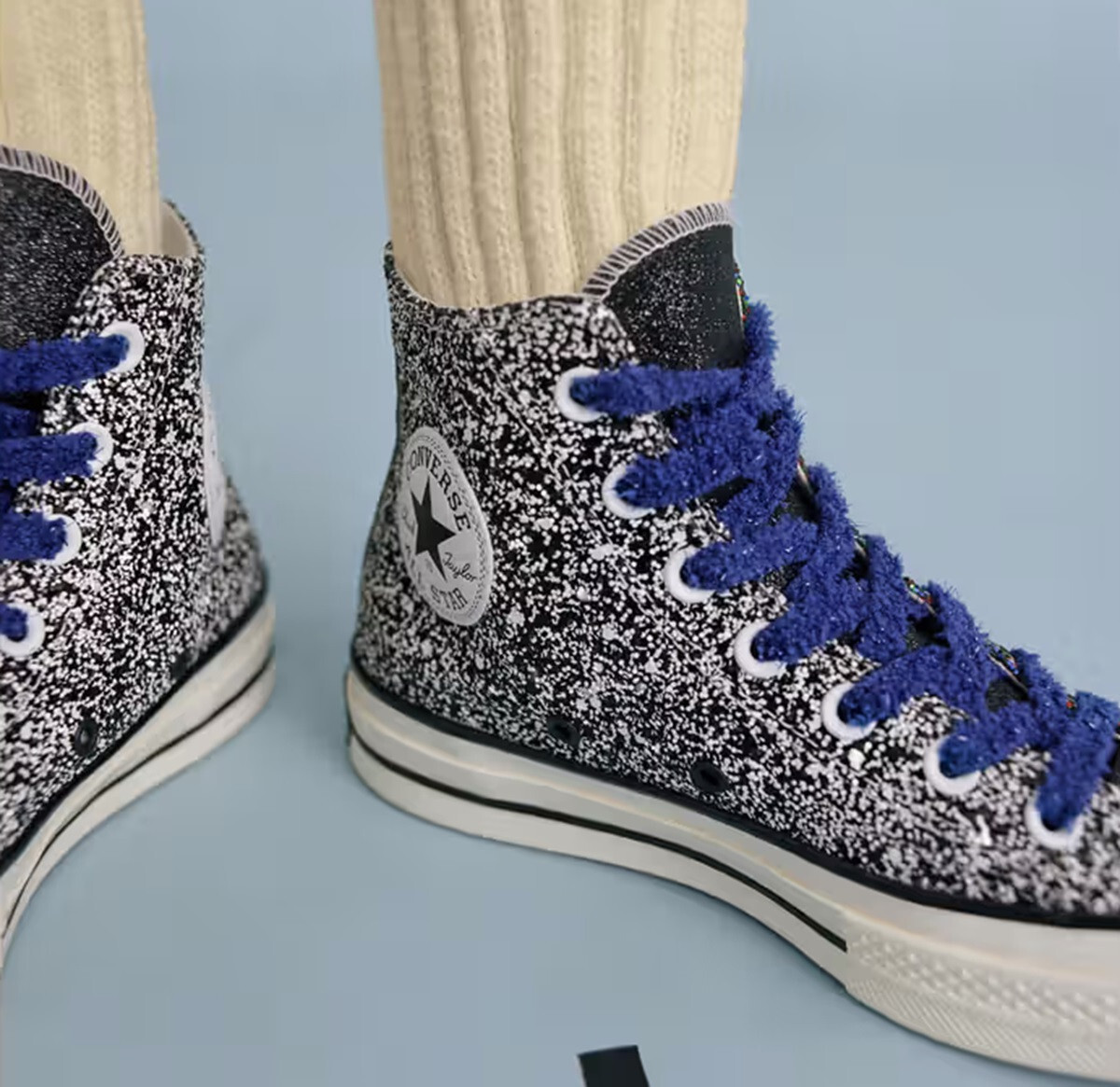 Converse JW Anderson x Chuck 70 Hi 'Glitter Pack Black Multicolor' 164697C 8M 10 image 6