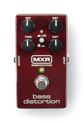MXR M-85 Bass Distortion pedal w/ 9v power supply free shipping! - Picture 2 of 3