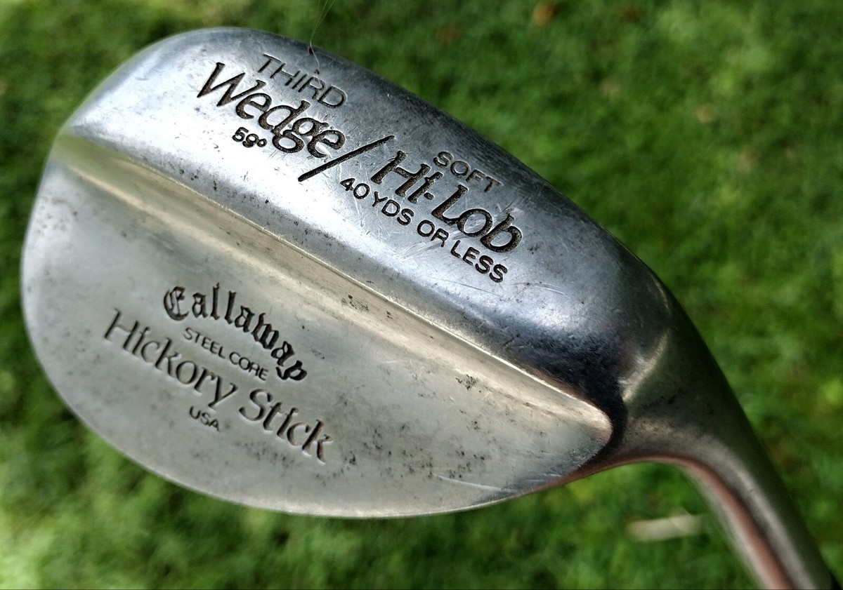 Callaway Hickory Stick Third Wedge 59° Soft Hi Lob - Steel Core 