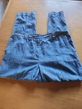 Talbots Ankle Chino Size 14 Linen Super Soft Coastal Grandma 90s Resort