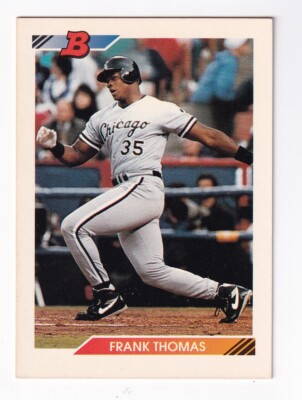 Frank Thomas 1992 Bowman ML Baseball Card # 112 CW Sox | eBay