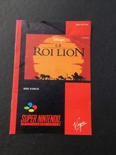 Super Nintendo The Lion King FRA, Good Condition