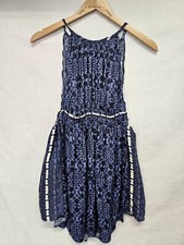 Free People Mini Dress Size S Womens Mid Summers Day Printed Halter