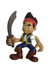 Disney Mattel Jake y los Piratas del País de Nunca Jamás JAKE con espada figura de acción 3" de alto