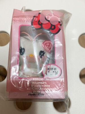2008 McDonalds Hello Kitty @messenger THANKYOU/MISSYOU/LOVEYOU w/ STRAP UNOPENED