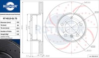 Rotinger 2X Bremsscheibe Vorne Ø312 Mm Gelocht BelüFtet FüR BMW 3Er Touring E91