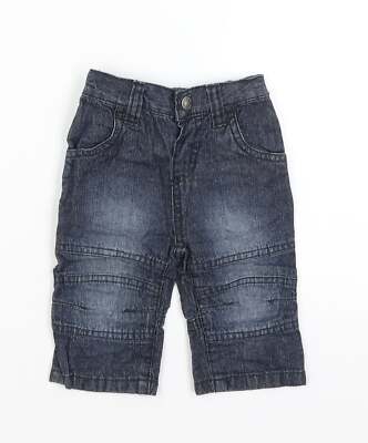 Early Days Baby blau Baumwolle Capri Hose Größe 3-6 Monate