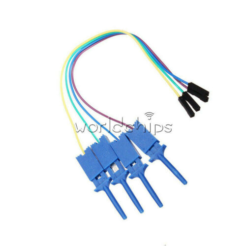 IIC SPI LHT00SU1 24MHz USB Logic Analyzer & Connection line Test Clamp Clip Kit - Picture 22 of 27