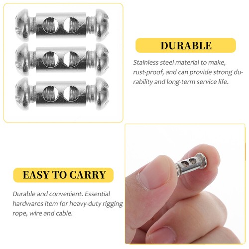 20pcs wire clamps Rope Clamp Rope Cable Clamp Wire Rope Cable Clip Cable - Picture 8 of 11