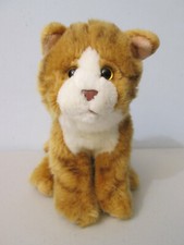 Animal Alley Orange Stripe Cat Plush Stuffed Animal 11" Toy R Us