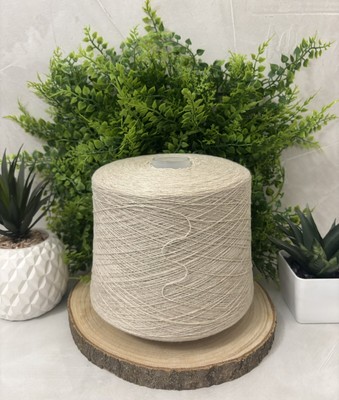 Filato 100% Cashmere Made In Italy NM 2/28 color Beige rocca da 850 grammi