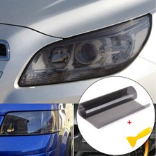 1PCS Black 12"x72" Smoke Headlight Taillight Fog Light Tint Film Vinyl Wrap
