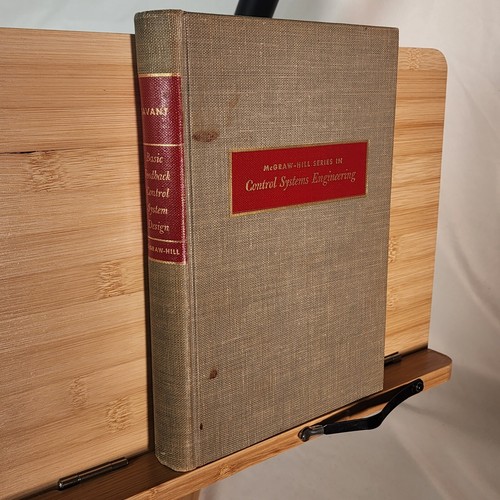 Basic Feedback Control System Design; C. J. Savant, JR, PhD; Engineering, 1958 - Picture 2 of 7