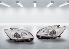 TOYOTA PRIUS 2009-2015 FRONT HEADLAMP HEADLIGHT HALOGEN PAIR LEFT RIGHT SET BOTH
