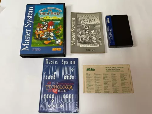 Sega Master System Tectoy: Ferias Frustradas do Pica Pau Woodpecker exclusivo