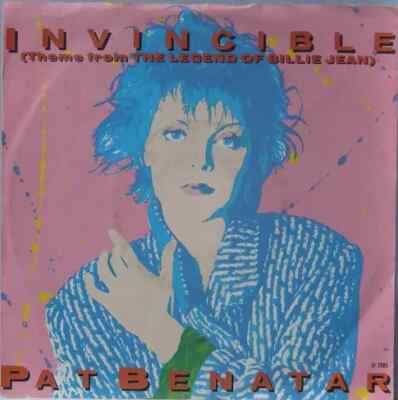 Pat Benatar Invincible (Theme From The Legend Of Billie Jean) NEAR MINT