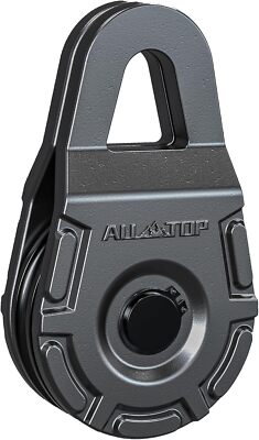 Forged Snatch Block (18 Ton Work Load) Extreme Recovery Winch Pulley System for
