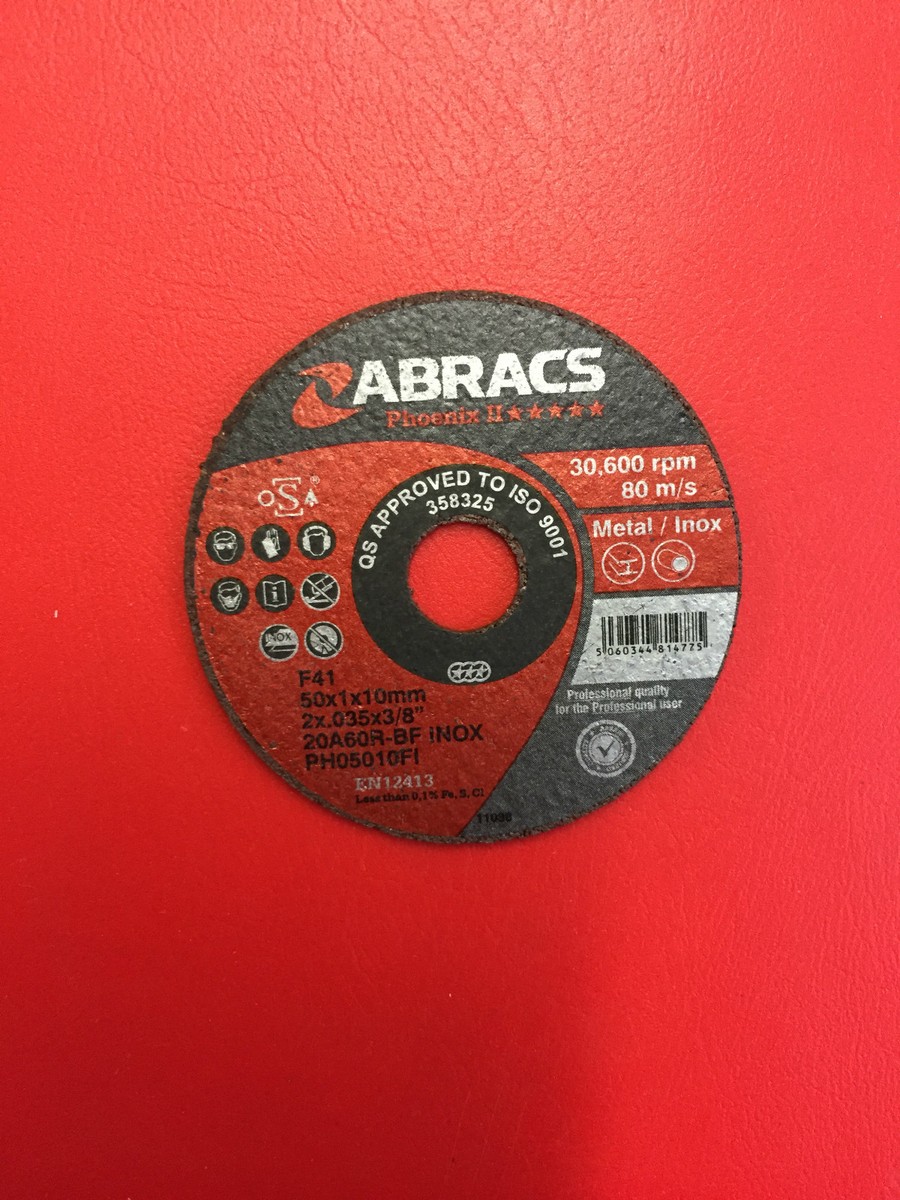 Dischi da Taglio 115x3,2mm Depresso ABRA BETA per Acciaio