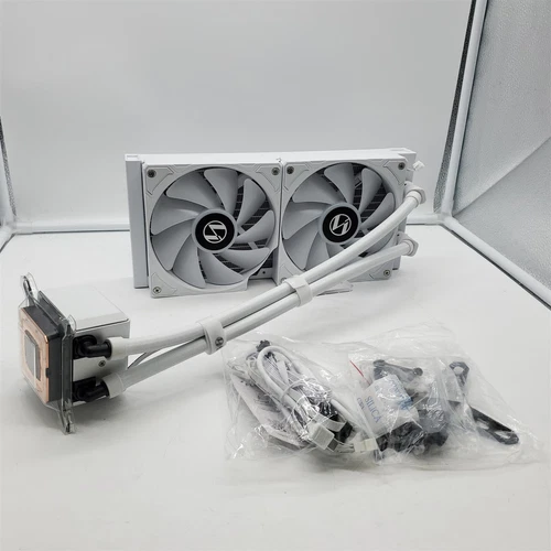 Lian Li Galahad II LCD 280 AIO Asetek 8.5th Gen 2.88” IPS Screen Liquid Cooler