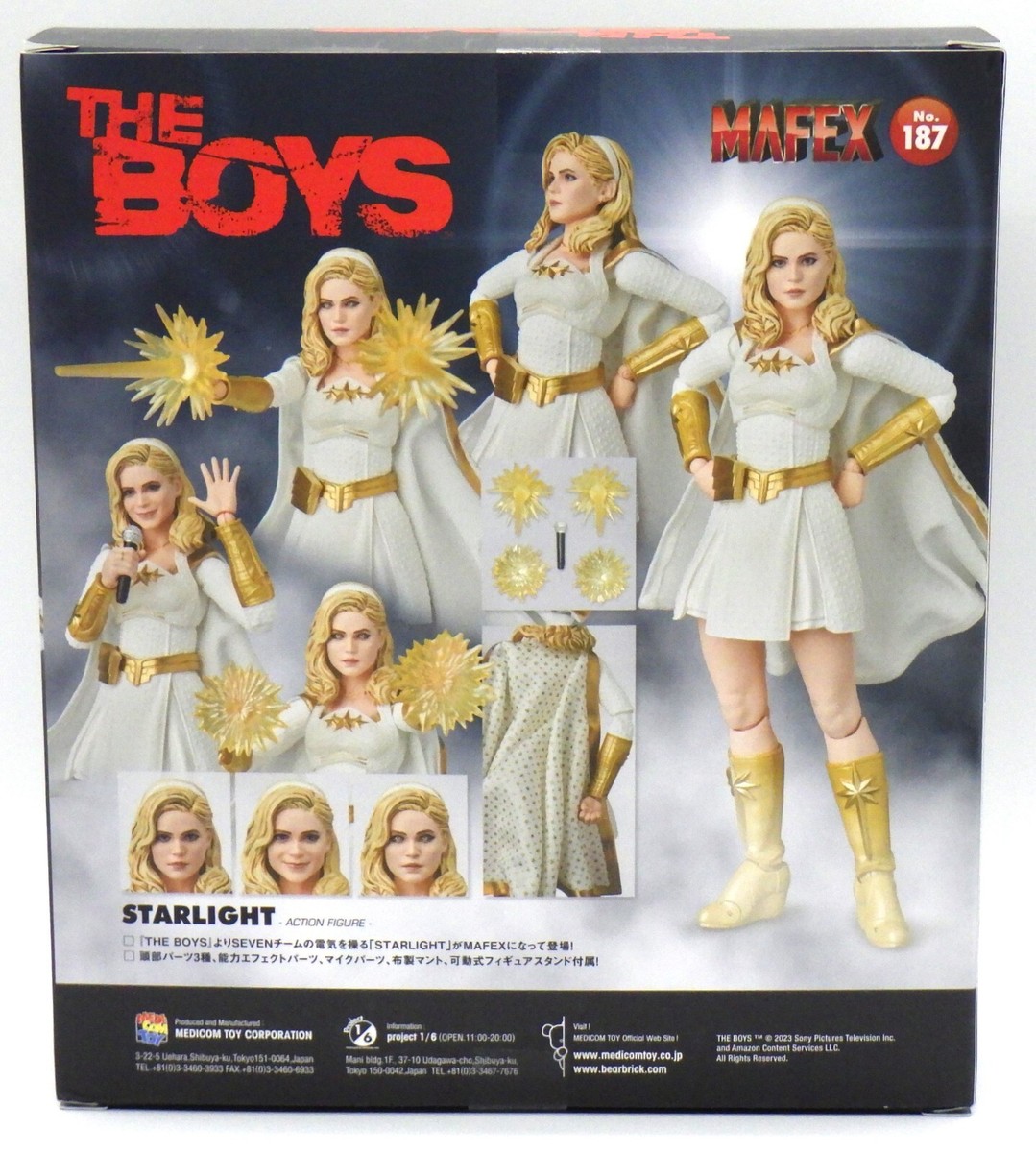MAFEX スターライト THE BOYS フィギュア 187 メディコム・トイ MAFEX No.187 MAFEX STARLIGHT The Boys Medicom Toy NEW (C1