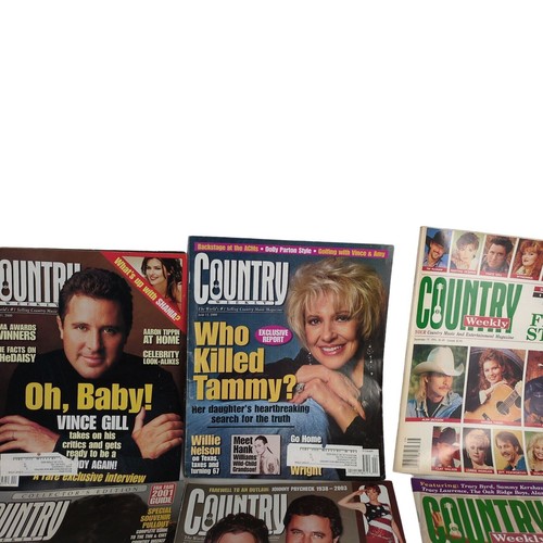 Vtg 1995-2003 Set of 11 COUNTRY MUSIC WEEKLY Magazines Lot Vince Gill Amy Grant+ - Picture 5 of 12