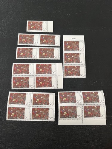 BRD/BUND 1979 Lot Bogenteile 1029 100. Geburtstag Paul Klee, postfrisch