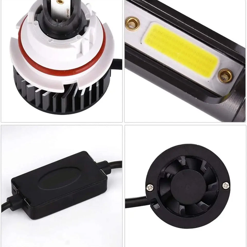 LED Headlight for Peterbilt 330 325 335 340 348 384 386 387 Truck Hi/lo Beam - Image 3 of 4