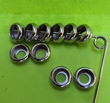 10 FLANGLESS SNAPS TONNEAU CONVERTIBLE TOP BOOT, use rivet, machine screw, other