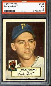 1952 Topps #369 Dick Groat - PSA 5