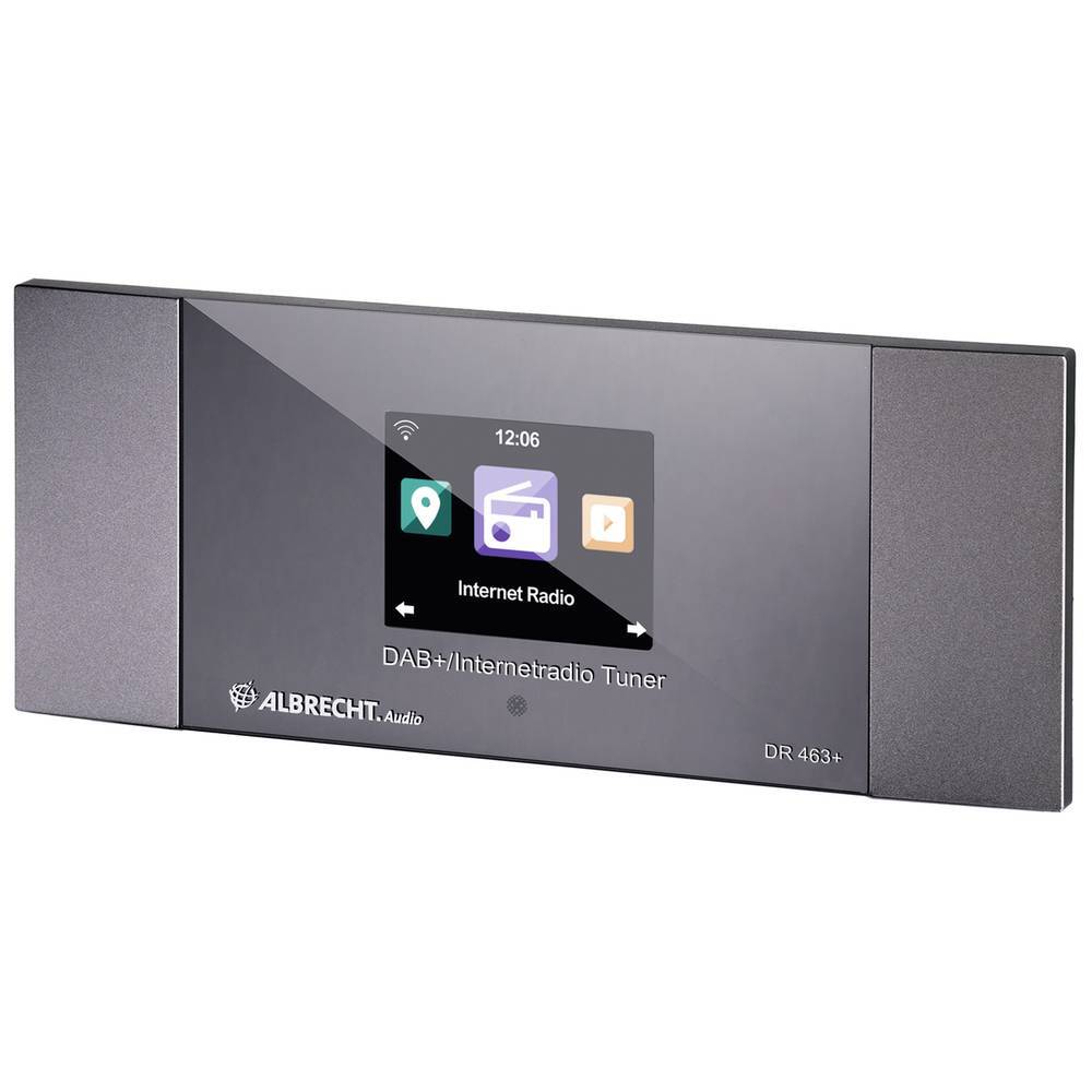 Albrecht Albrecht DR 463+ Internet-, DAB+ und UKW-Radio Tuner Sintonizzatore