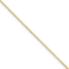 14k Yellow Gold 0.95mm Serpentine Chain Necklace 24" 1.67g Gift for Mother