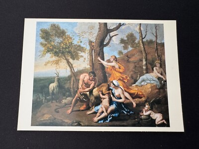 Dulwich Bildergalerie: Die Pflege des Jupiters von Nicolas Poussin um 1630