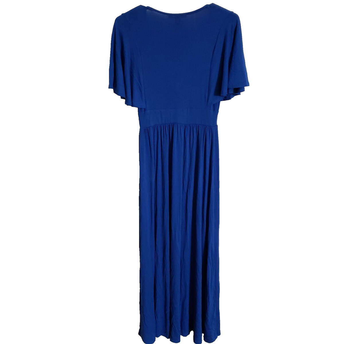 forever 21 long blue dress Forever 21 Blue Long Strapless Maxi Spring Summer Dress Small