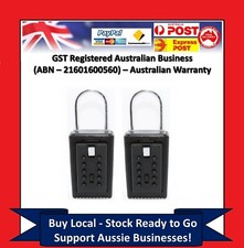 2 x SURF LOCK KEY SAFE BOX STORAGE PADLOCK COMBINATION MTB CYCLING RUNNING CC