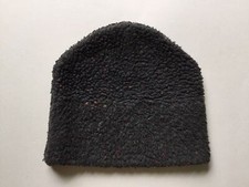 Wool Dark Gray Winter Beanie Hat