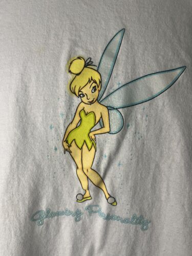 Disney Store Tinkerbell ‘Glowing Personality’ Short Sleeve Shirt Size 2XL