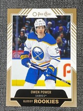 Owen Power 2022-23 UD Series 1 Hockey O-Pee-Chee Glossy Rookies R-7 Sabres