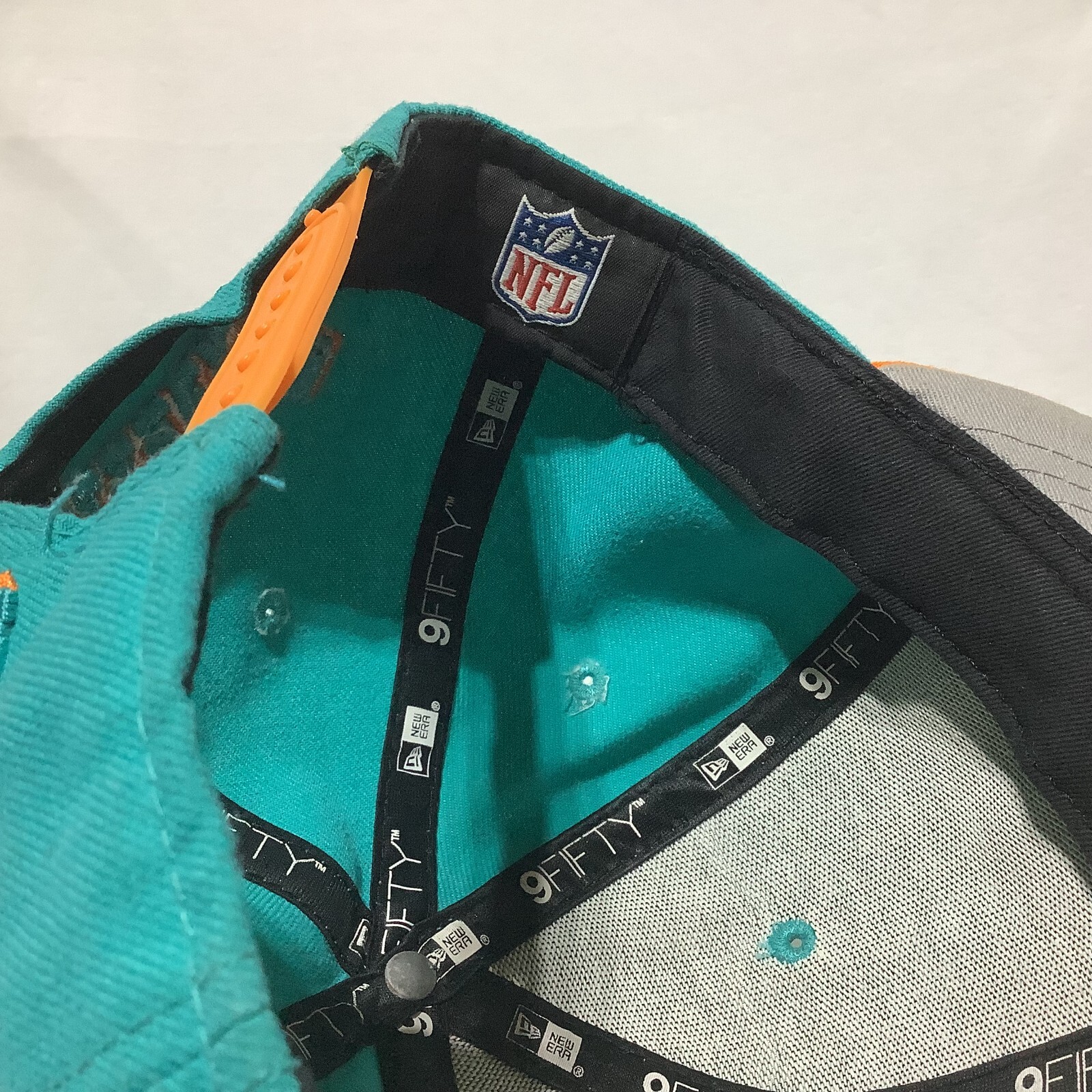 Miami Dolphins Teal Classic Logo NFL New Era 9Fif… - image 10