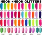 BLUESKY GEL NAIL POLISH NEON COLORS SPRING SUMMER POPULAR BRIGHT UV LED SOAK OFF