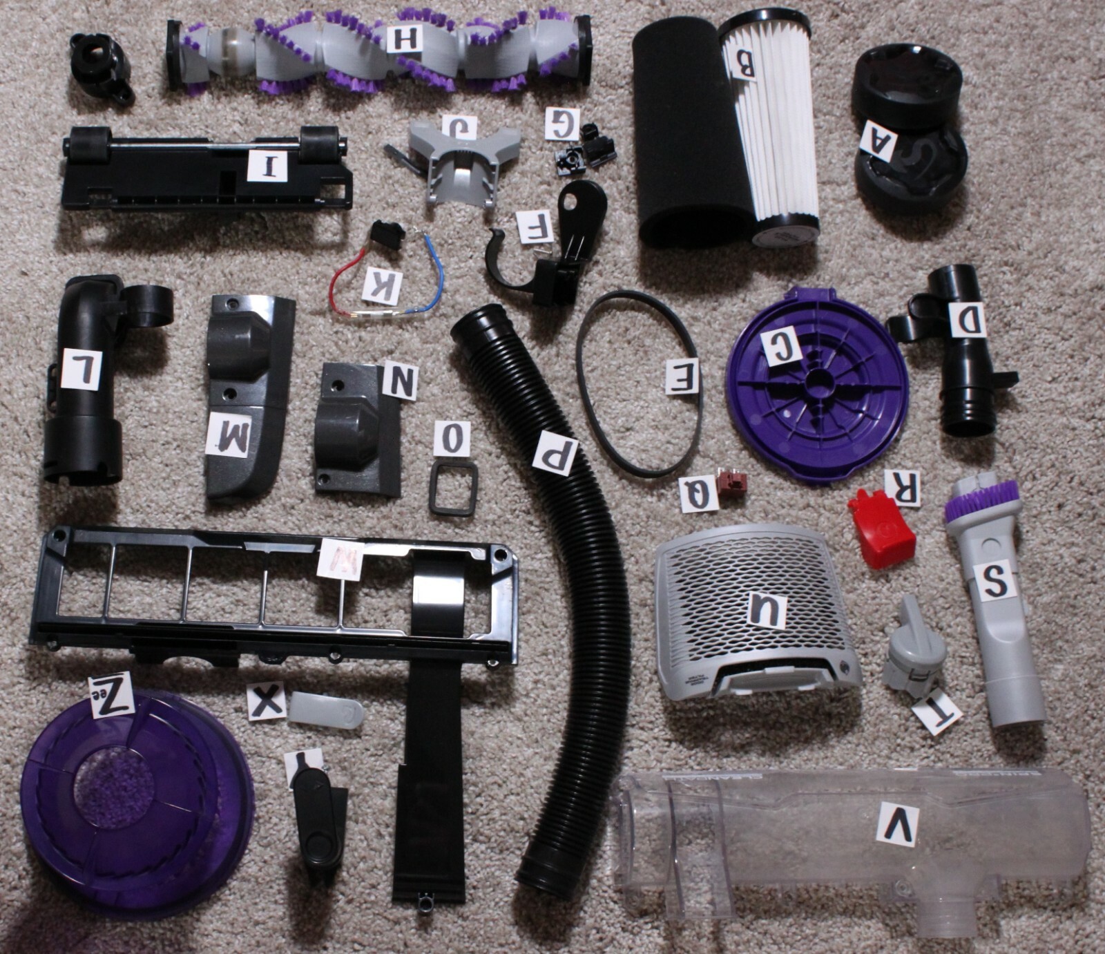 Dirt Devil UD70167P Bagless Upright Vacuum Cleaner PowerMax