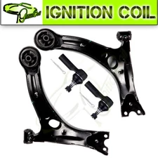 Front Lower Control Arm & Outer Tie Rod End For 03-08 Pontiac Vibe Toyota Matrix