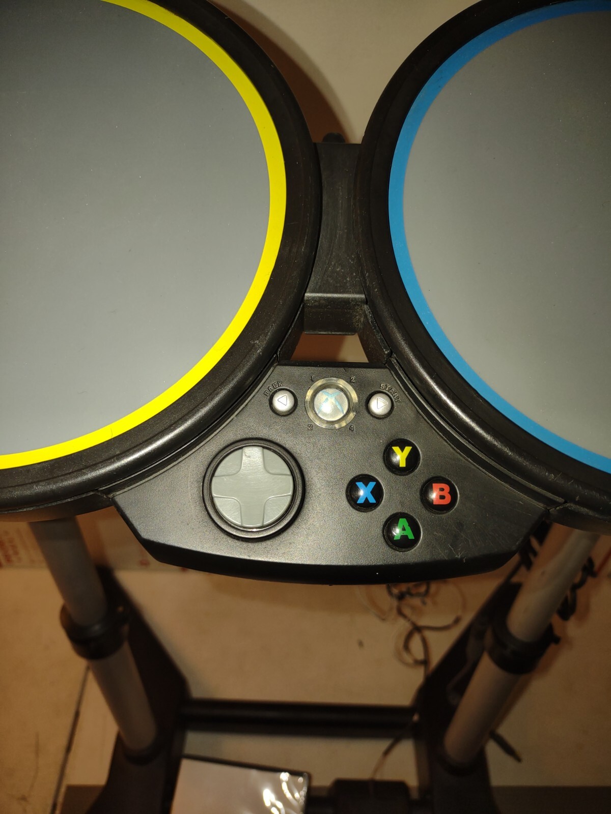 Harmonix Xbox 360 Rock Band/Guitar Hero Wired Drum Set W/ Guitar Hero