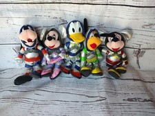 ORIGINAL Disney Bean Bags Space Mickey Minnie Goofy Pluto Donald