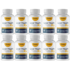 Liver Health RX Formula Supplement Pure Health - 10 Pack 600 Capsules