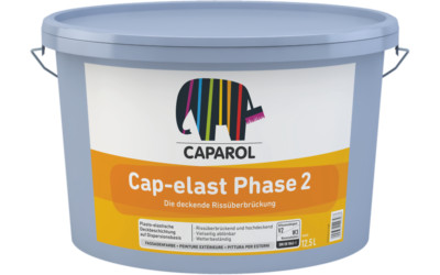 NEU 12,5 L Caparol Cap-elast Phase 2 rissüberbrückende Fassadenfarbeweiss