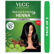 VLCC Natural Sciences Natural Herbal Henna 120gm X 2 packs